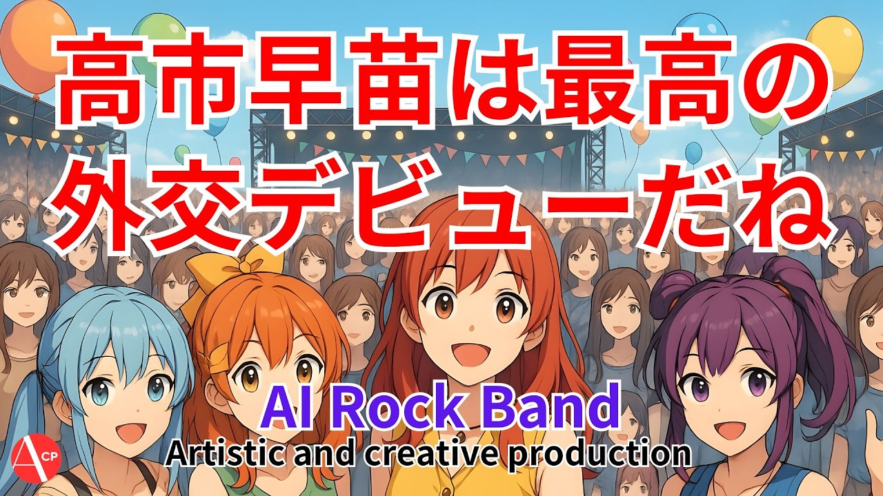 高市早苗は最高の外交デビューだね