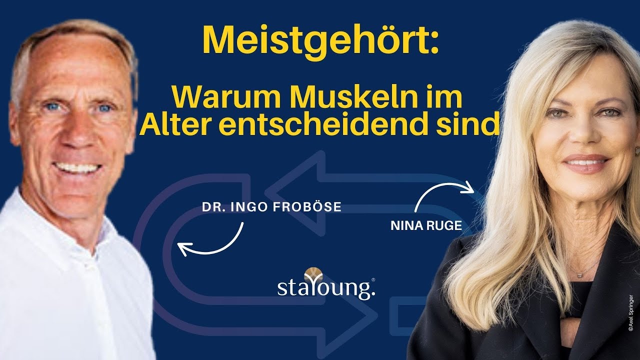 Meistgehört: Muskelaufbau und Training im Alter – Dr. Ingo Froböse & Nina Ruge