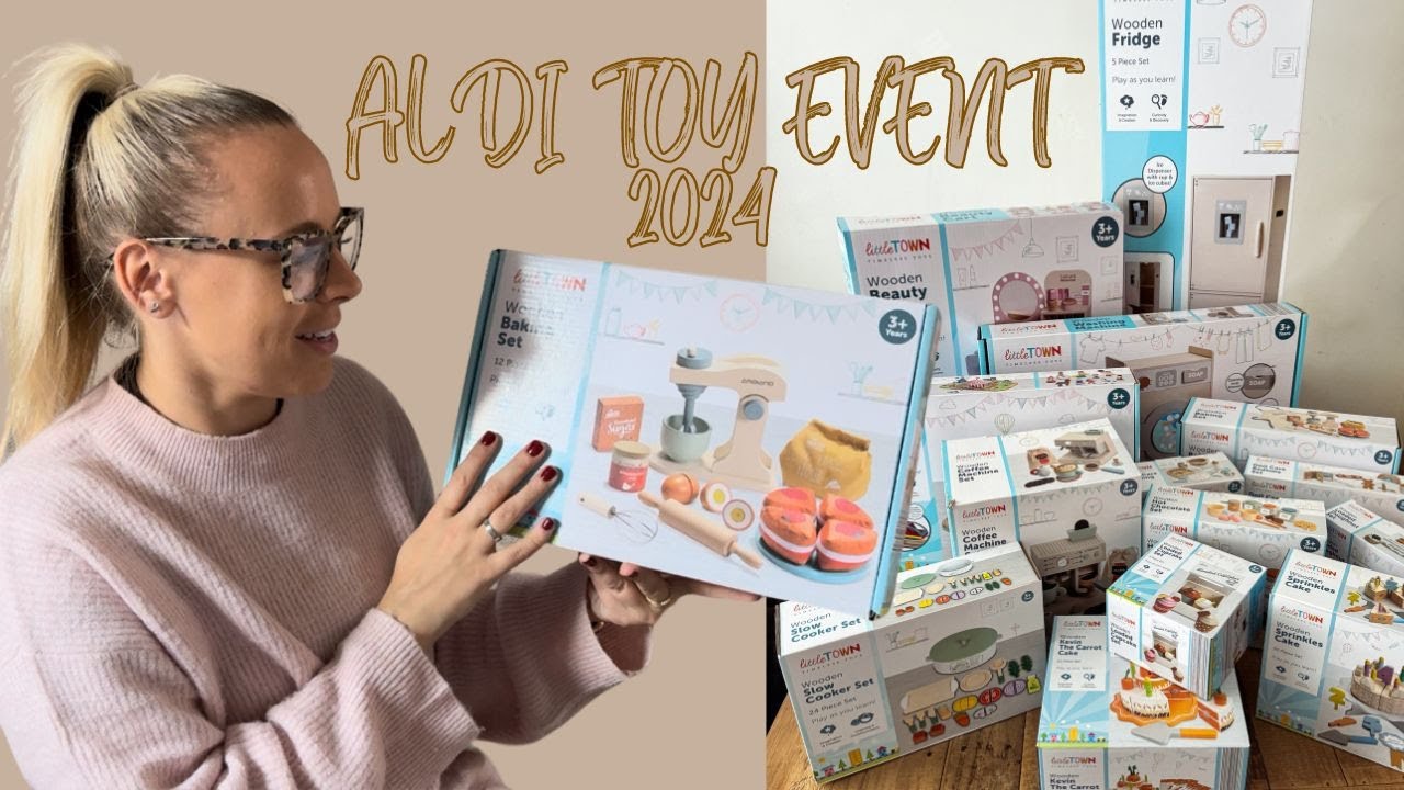 ALDI WOODEN TOY EVENT | Christmas Gift Ideas for Children