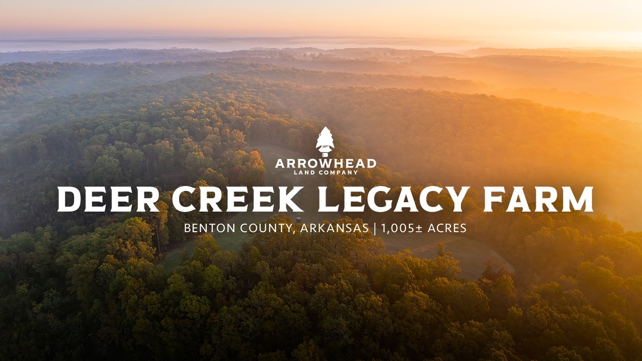LAND FOR SALE: 1,005 Acres +/- Trophy Whitetail Property in Arkansas and Missouri