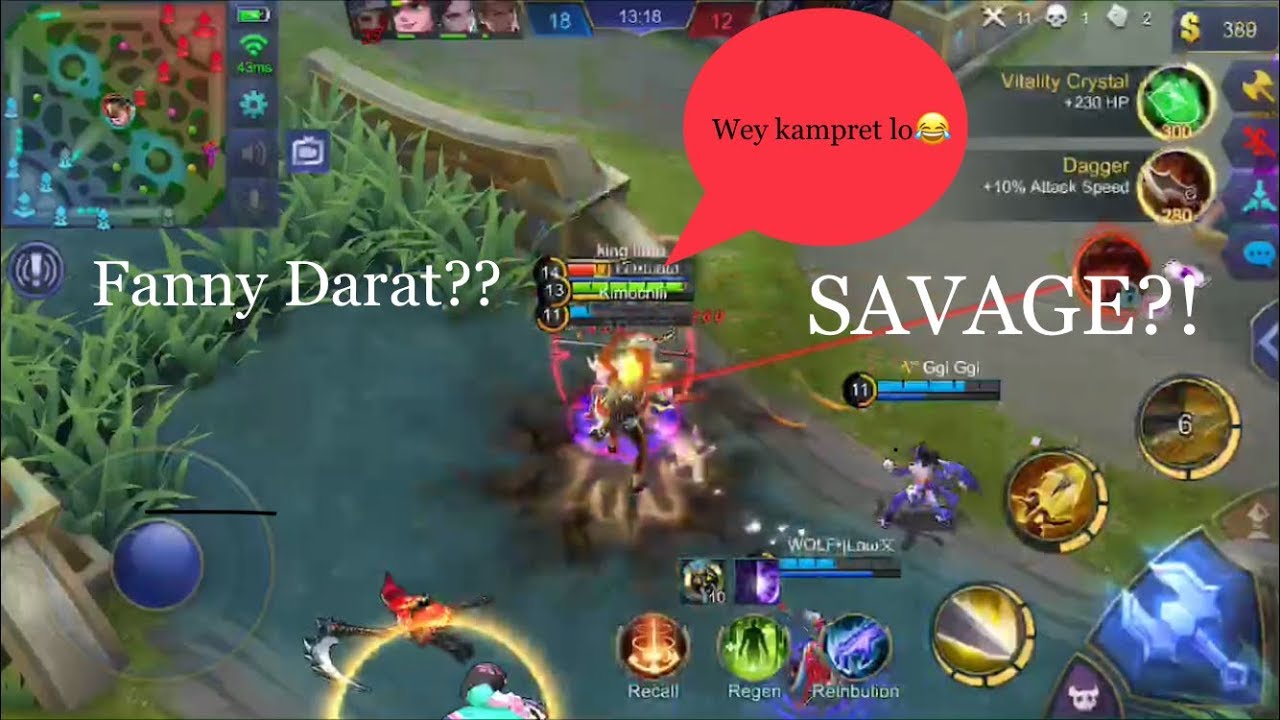 Ꮗ&bull;&omega;&alpha;&omega; - Fanny Highlights #1 - FANNY KOK DARAT?!