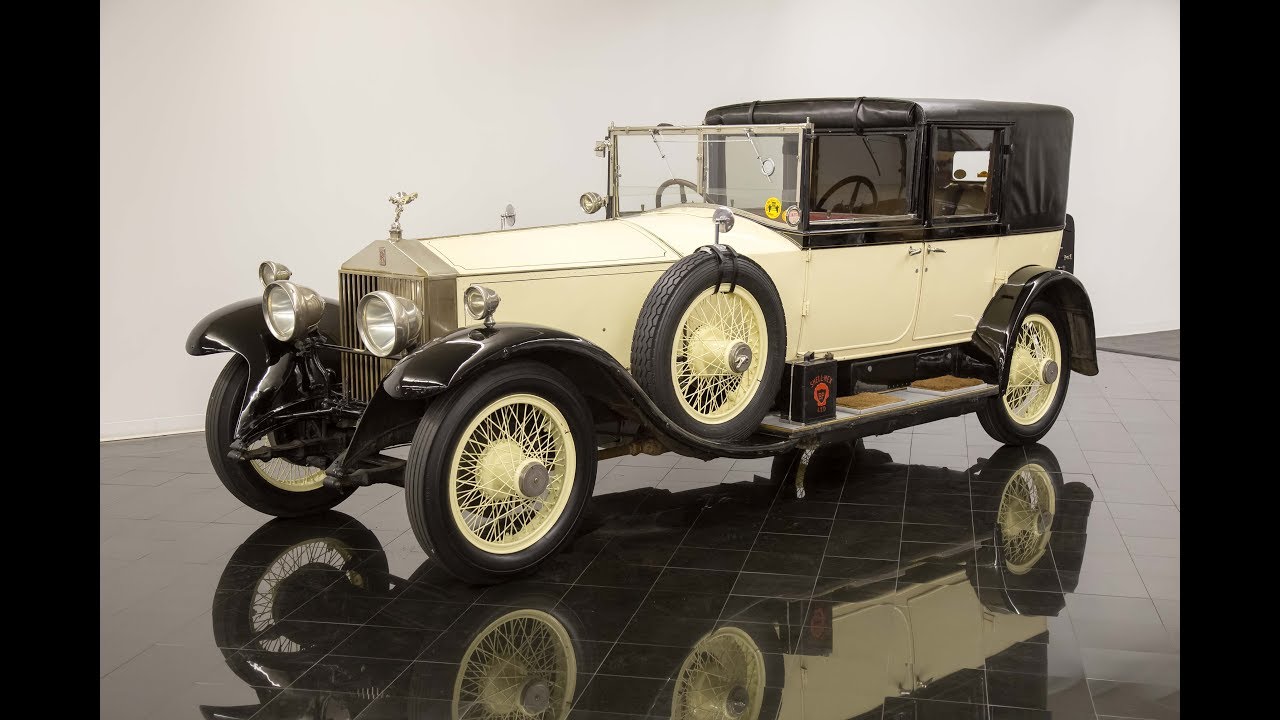 1926 Rolls Royce Phantom I Sedanca deVille by Barker -  Start Up