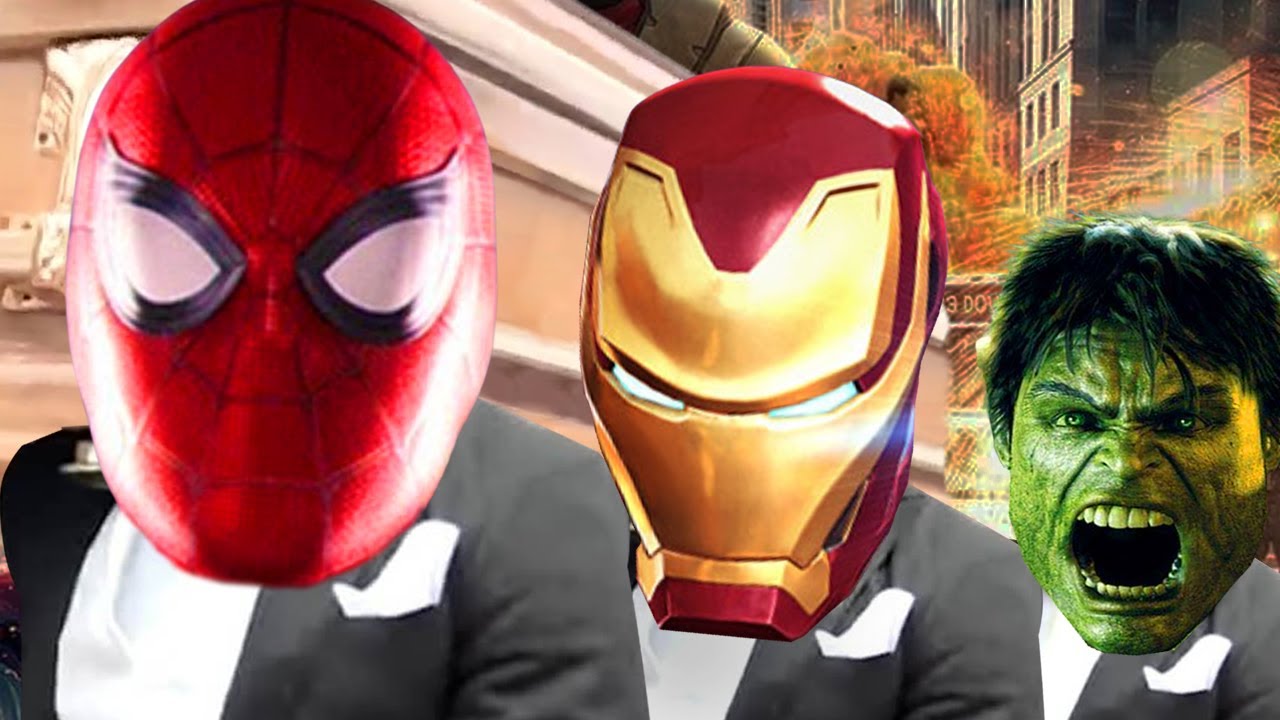 Avengers & Spider man - Coffin Dance Song (COVER) - BOSS