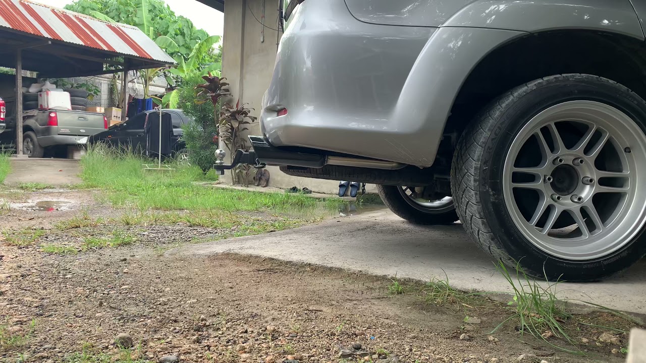Fortuner turbo flutter borla exhaust