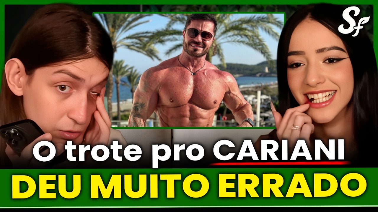 Felca e Kika passaram TROTE pro CARIANI | Sofá do Felca
