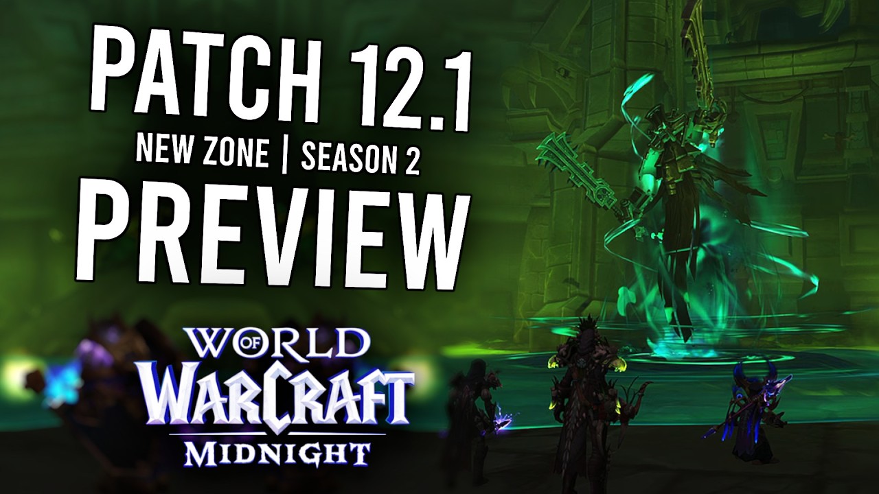 Blizzard только что представили патч 12.1! (Всё, что нам известно на данный момент)