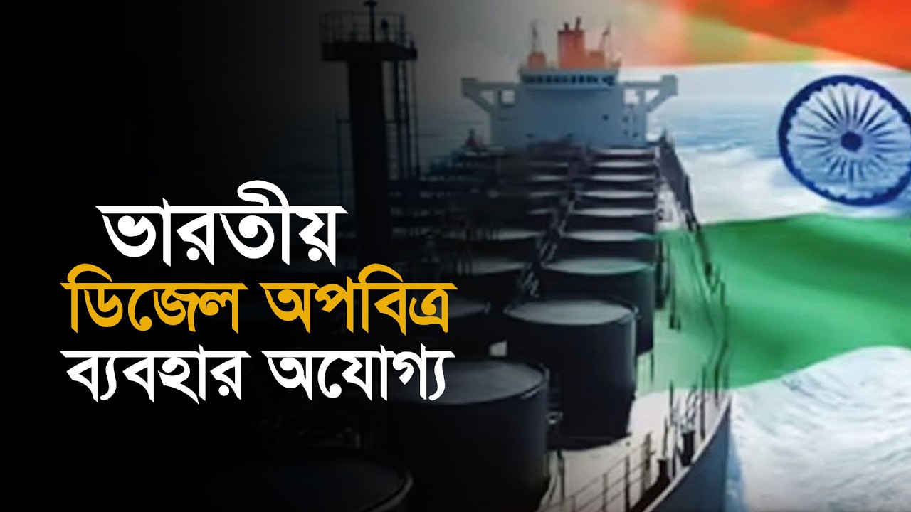 ভারতীয় ডিজেল অপবিত্র, ব‍্যবহার অযোগ‍্য। #BDPolitics #india #diesel #BNP #DrYunus