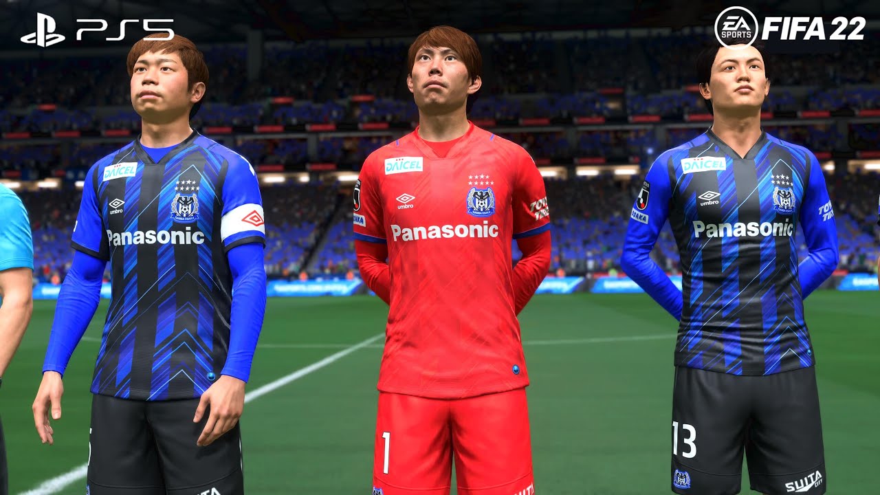 FIFA 22 PS5 | ガンバ大阪 vs サガン鳥栖 | J1リーグ | 4K |【AI vs AI】