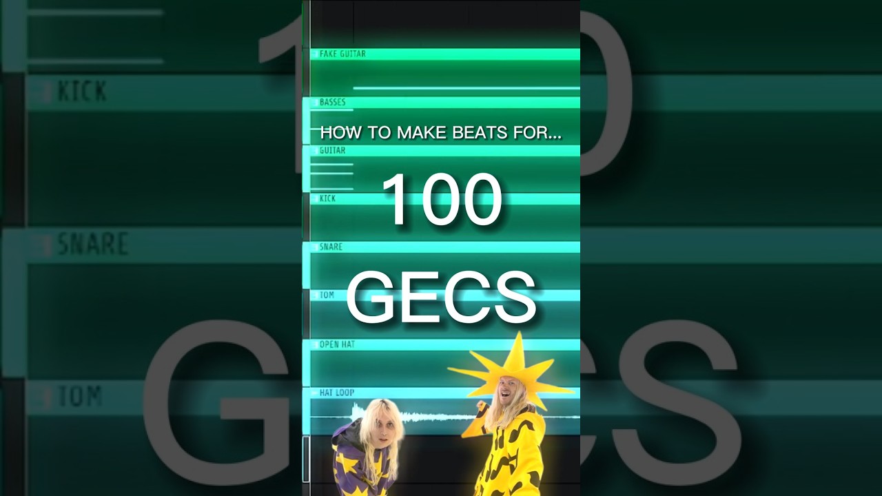 HOW TO MAKE BEATS FOR 100 GECS #flstudio  #100gecs #hyperpop #100gecstypebeat