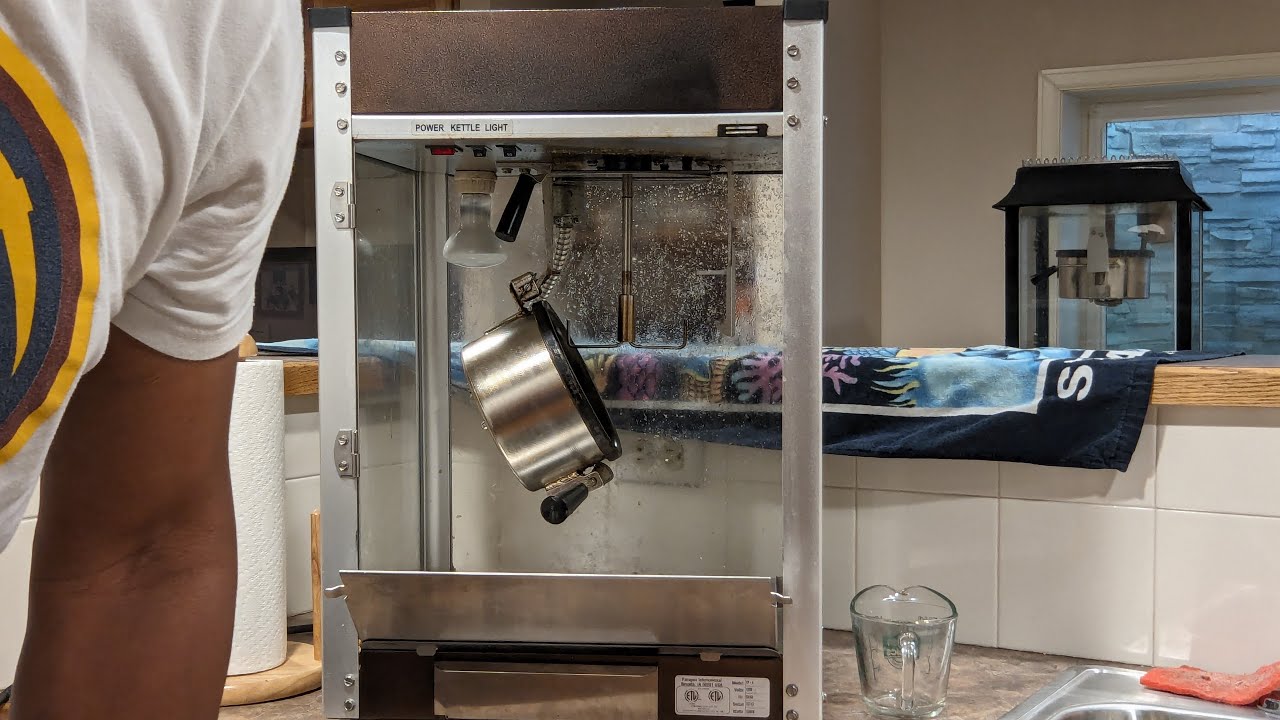 How To Clean a Popcorn Machine