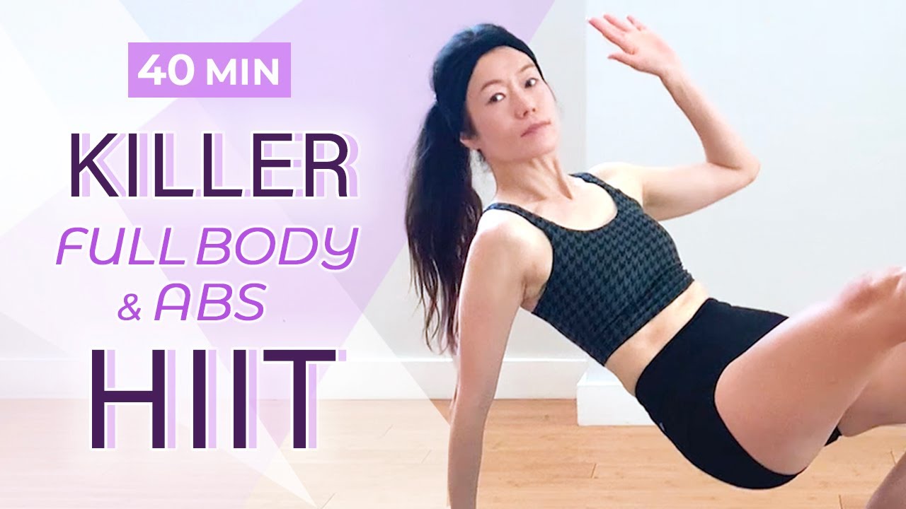 40 MIN KILLER FULL BODY HIIT + ABS WORKOUT with Cool Down / High Intensity Fat Burner / No Repeat