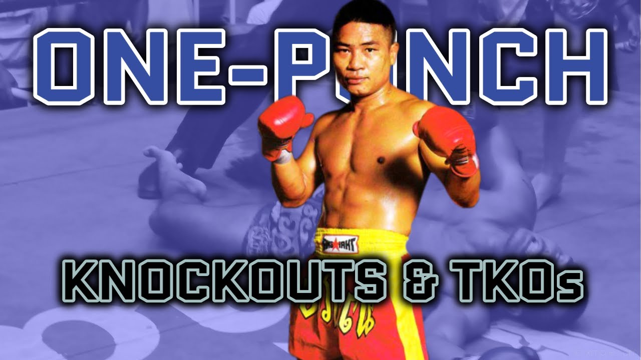 One-Punch Knockouts & TKOs (Muay Thai)