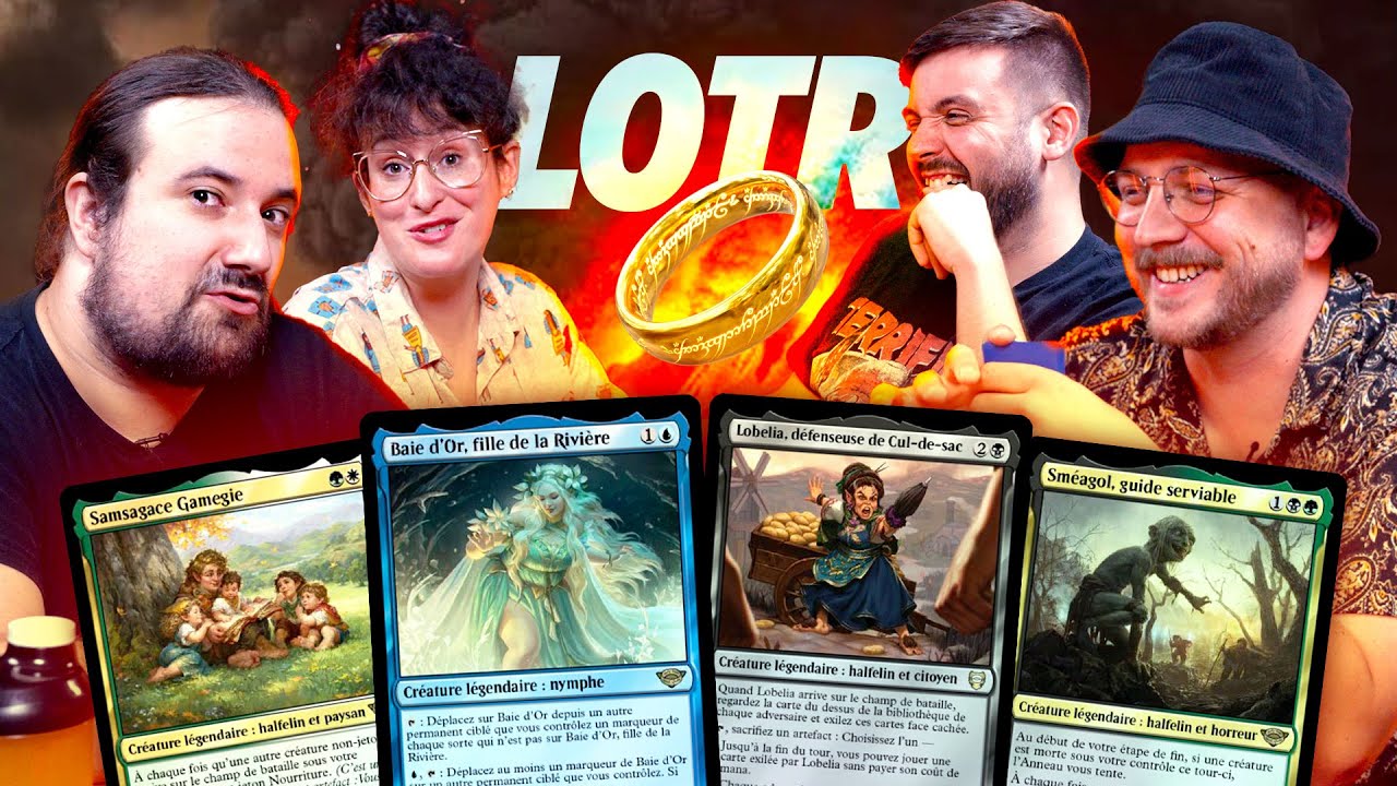 Un deck LOTR pour les DOMINER TOUS avec @AzzLepouvantail et Pia - Commander Multi Gameplay