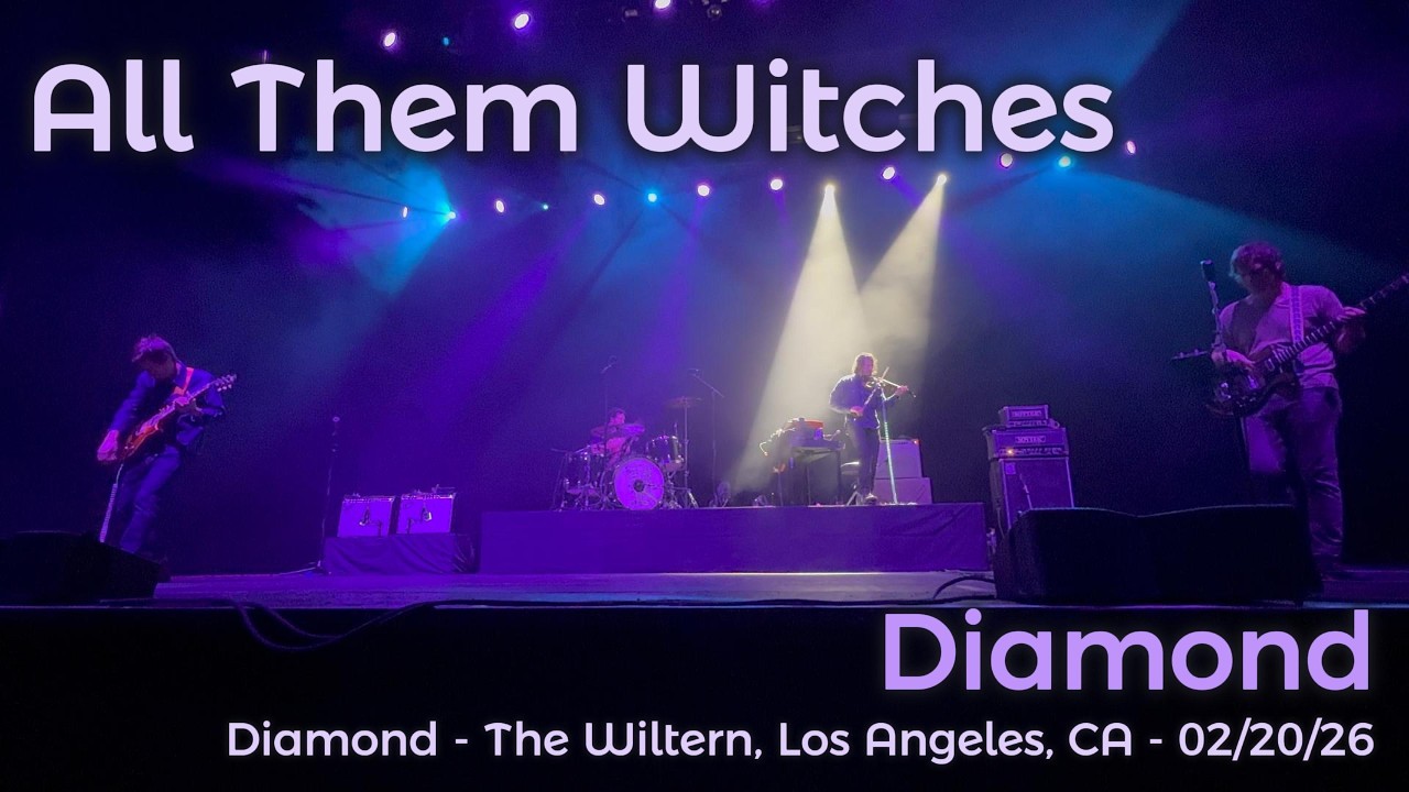 All Them Witches - Diamond - The Wiltern, Los Angeles, CA - 02/20/26