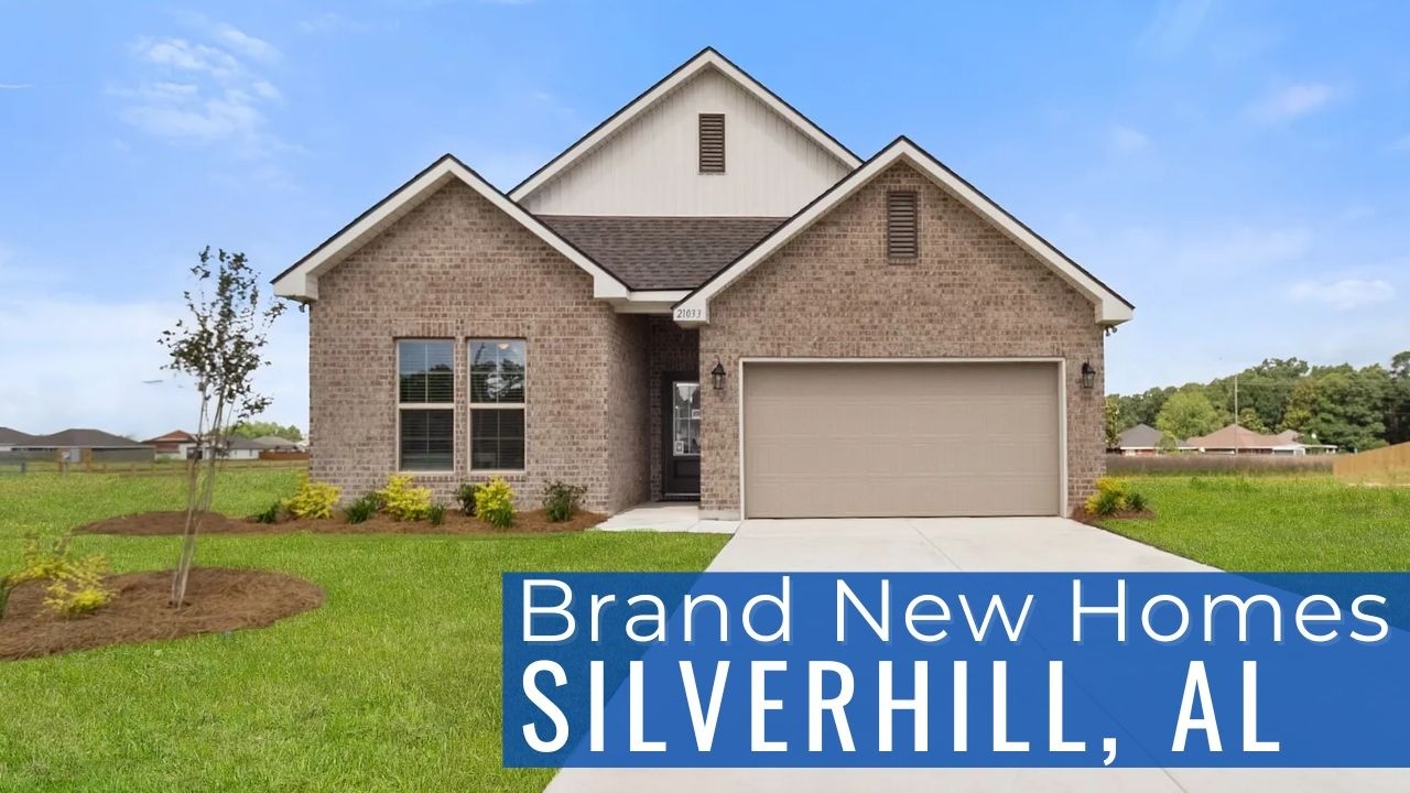Touring BRAND NEW Homes in Silverhill, AL | From $306K | Parkview