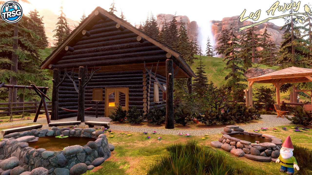 New Cozy Building Game of Log Cabins - Log Away