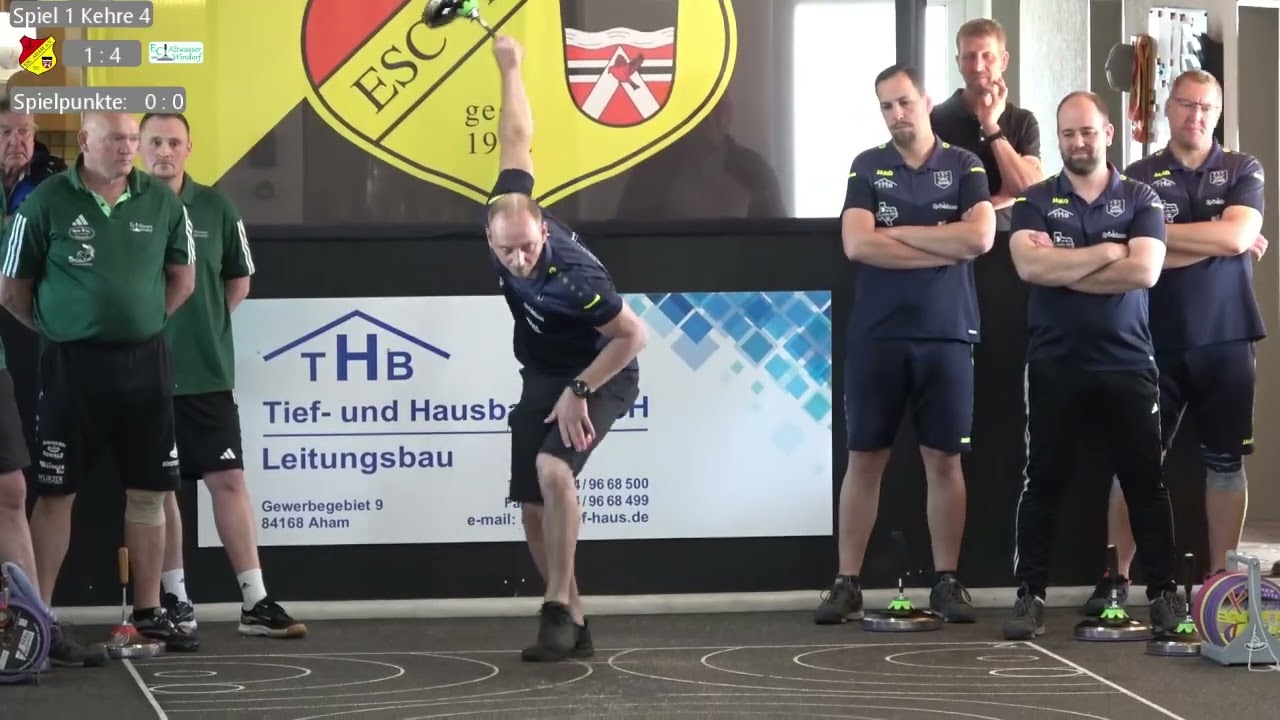 Stocksport Buli Süd 2025 3.Spieltag - ESC Aham gegen EC Altwasser Windorf