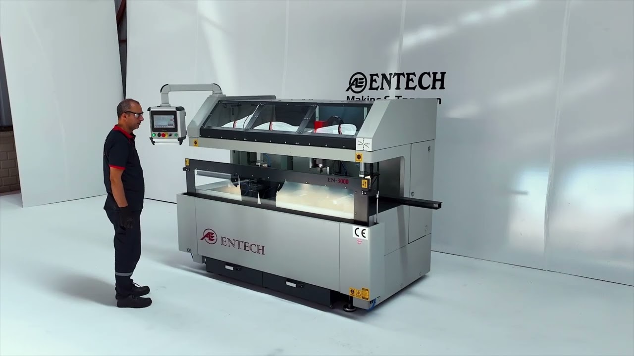 AL&Uuml;MİNYUM PVC 3 EKSEN CNC FREZE MAKİNESİ EN-3000S PRO