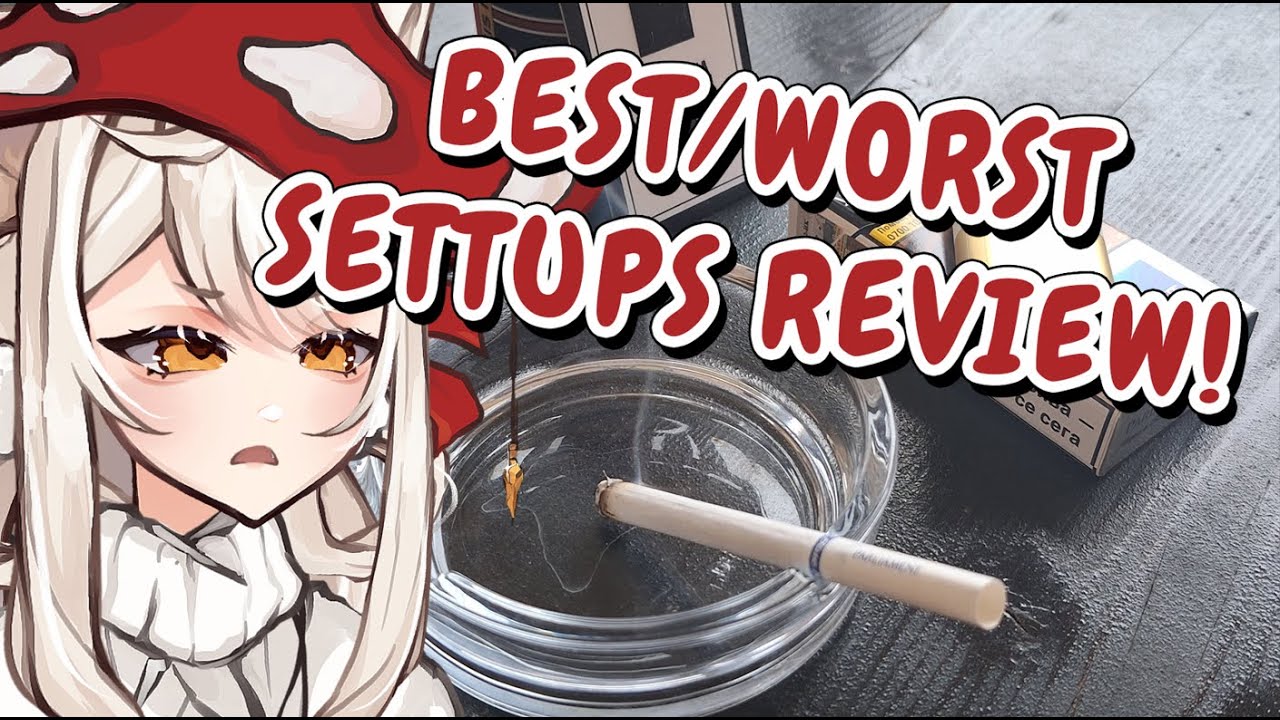 Vtuber Reviews YOUR Best and Worst Settups Live on Twitch
