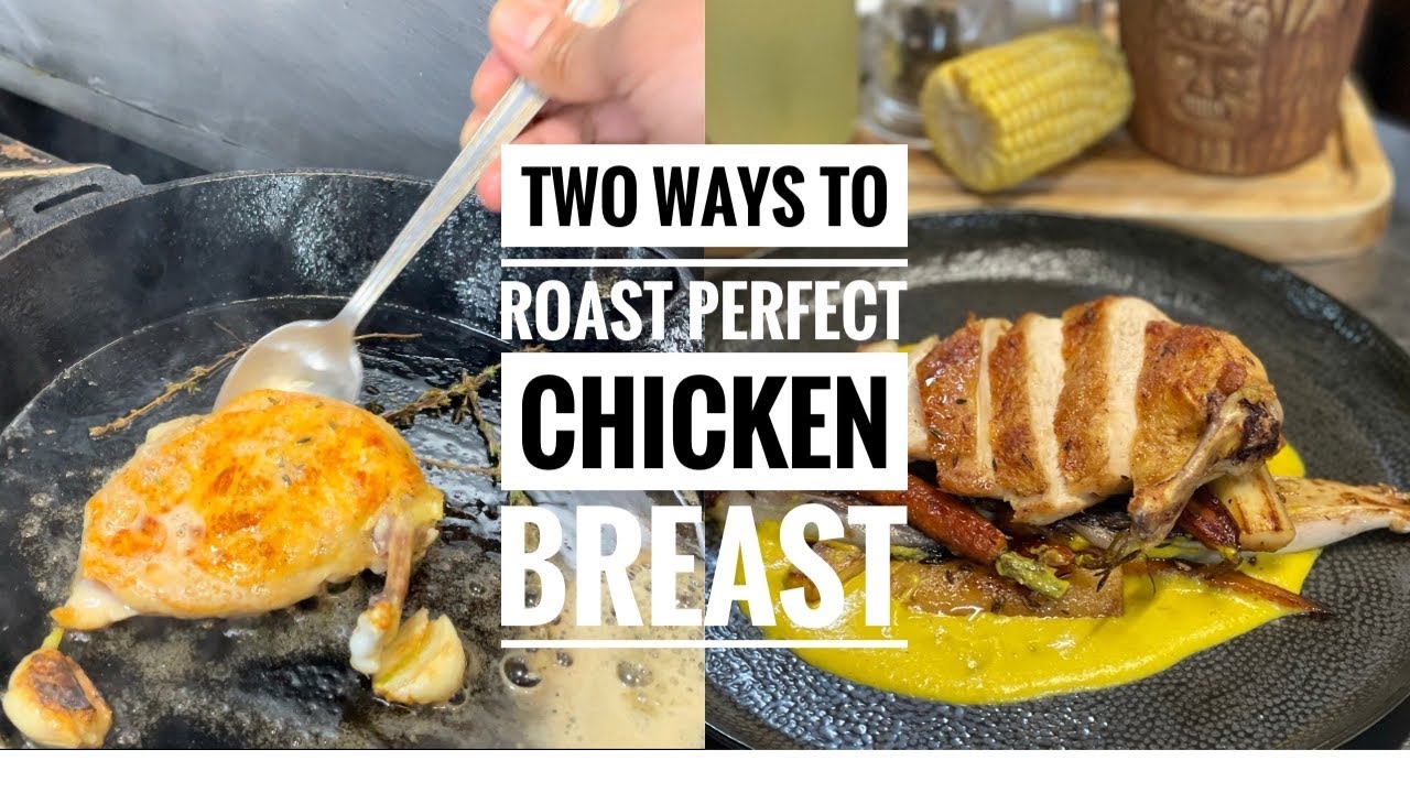 How to cook : Chicken Breast with corn purée|Cook With Jahid