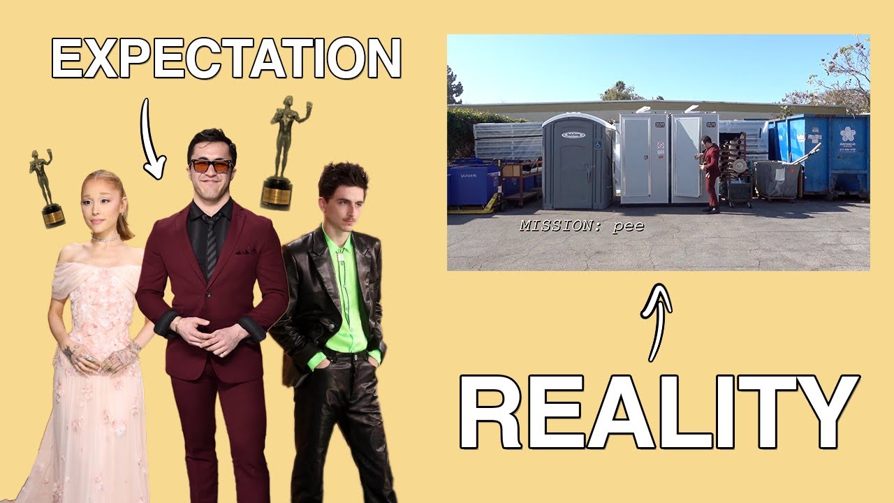 what it's ACTUALLY like going to an awards show