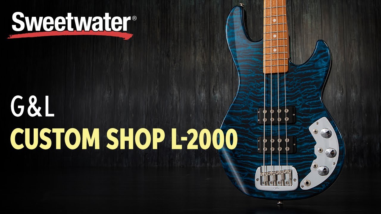 G&L Custom Shop L-2000 Bass Demo