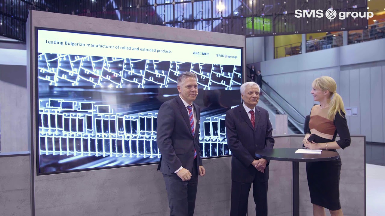 SMS group - ALUMINIUM 2018 - Leading partner talk with Huseyin Yorucu (Alcomet AD)