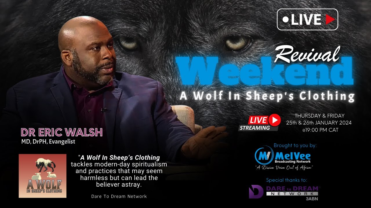 🔴 [#LIVE]  Weekend Revival // A Wolf In Sheep's Clothing - with Dr Eric Walsh (PART 1 of 2)