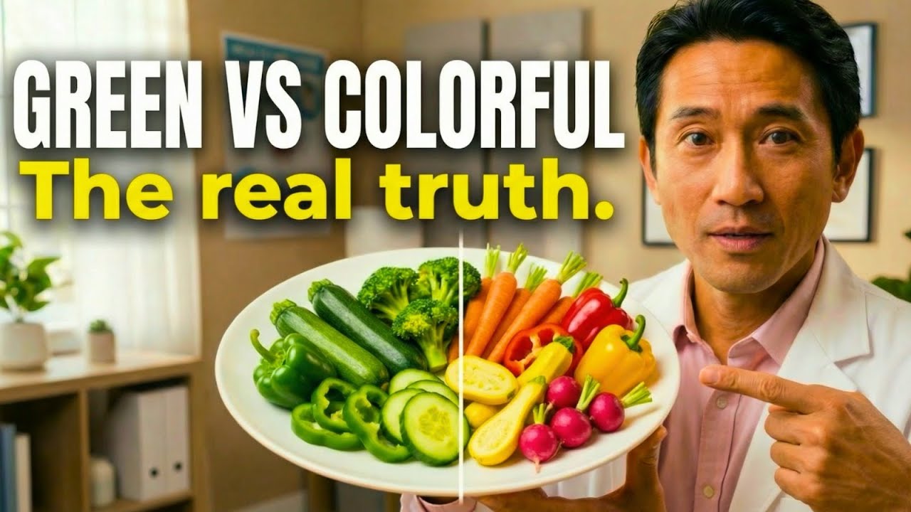Green vs. Colorful Vegetables: What Is Better After 60? Japanese Nutritionist Explains