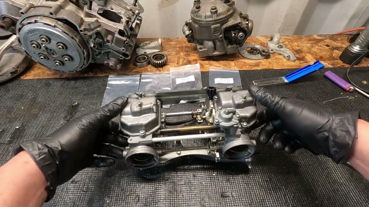 1981 Honda cx500 carb rebuild