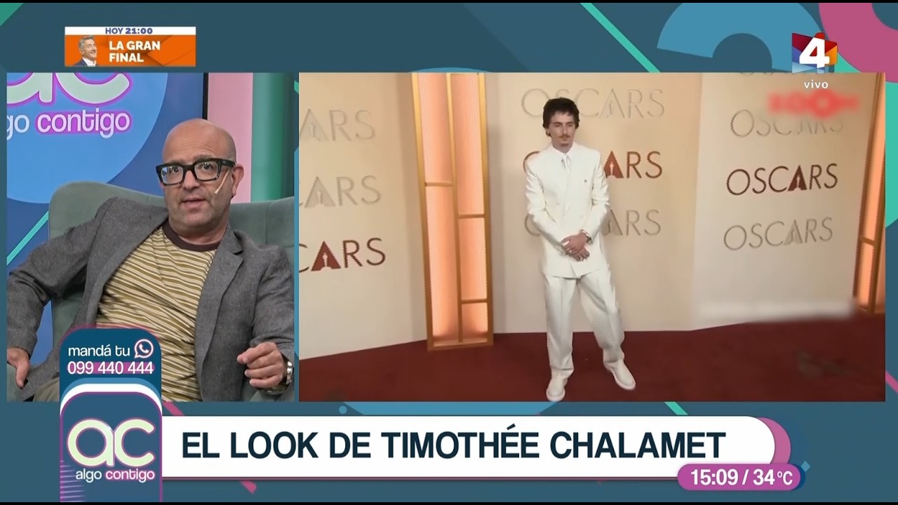 Algo Contigo - Leonardo “Pollo” Hernández analiza los mejores y peores looks de los Oscar