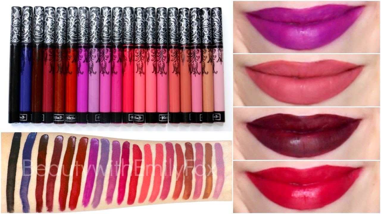 Kat Von D Everlasting Liquid Lipstick Review + Lip Swatches