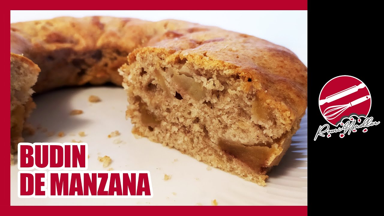🍎 BUDIN de MANZANA HUMEDO SIN MANTECA | Recetas de PASTELERIA