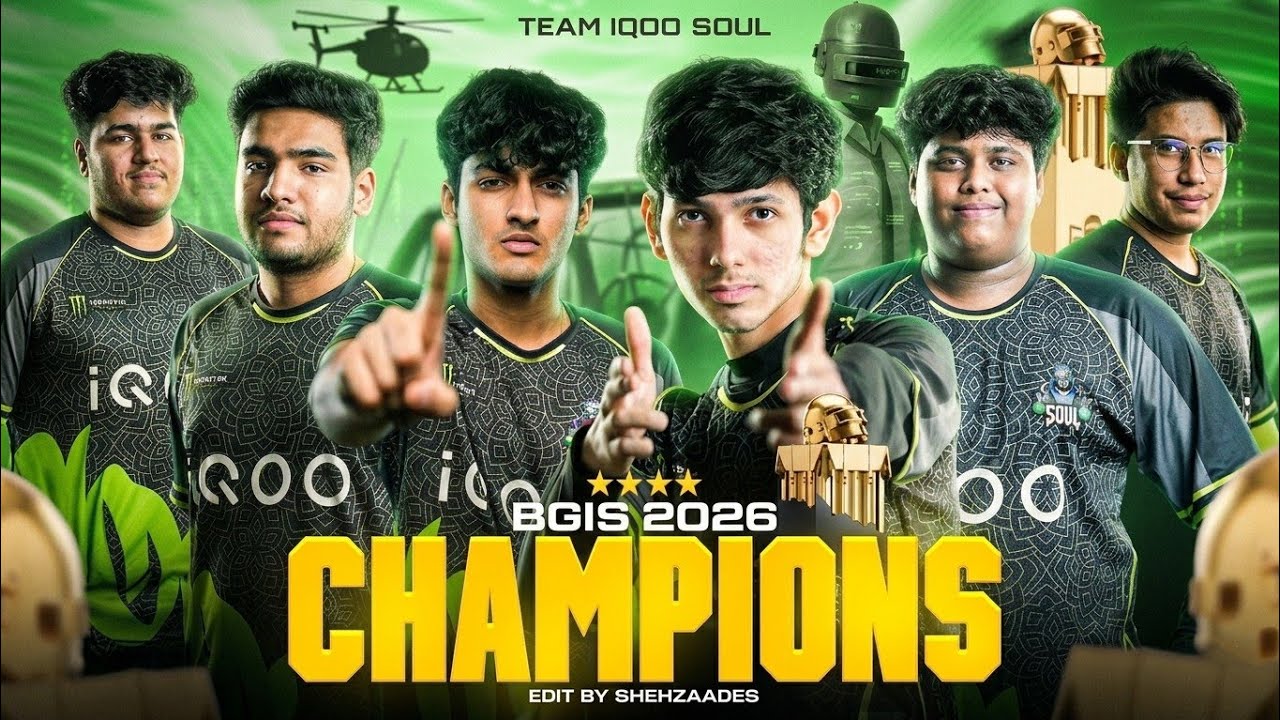 Team SouL BGIS 2026 Triumph 🏆 | God's Plan 🧿