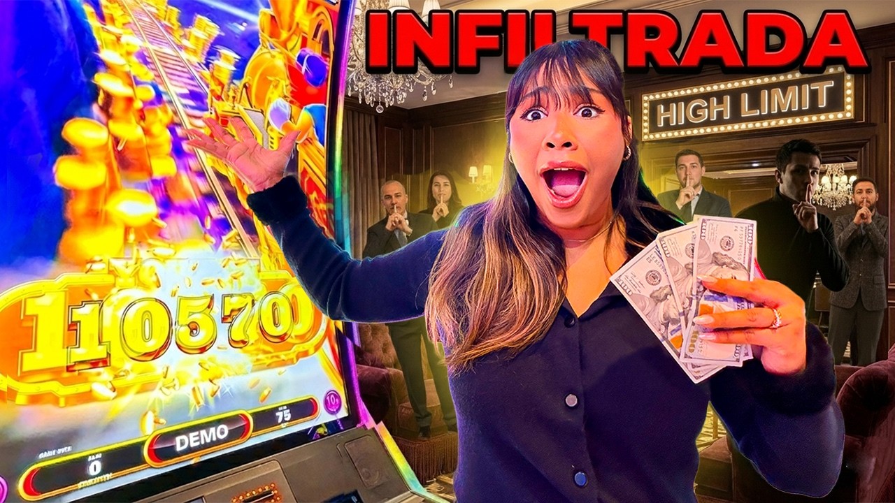 SOLO los RICOS pueden Jugar en el High Limit?? Me INFILTRÉ para Romper el MAYOR Mito del Casino