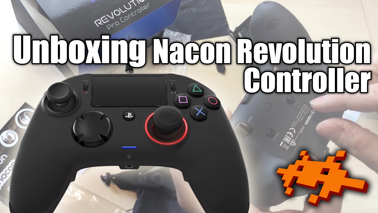 Unboxing Nacon Revolution Pro PS4 Controller [deutsch]