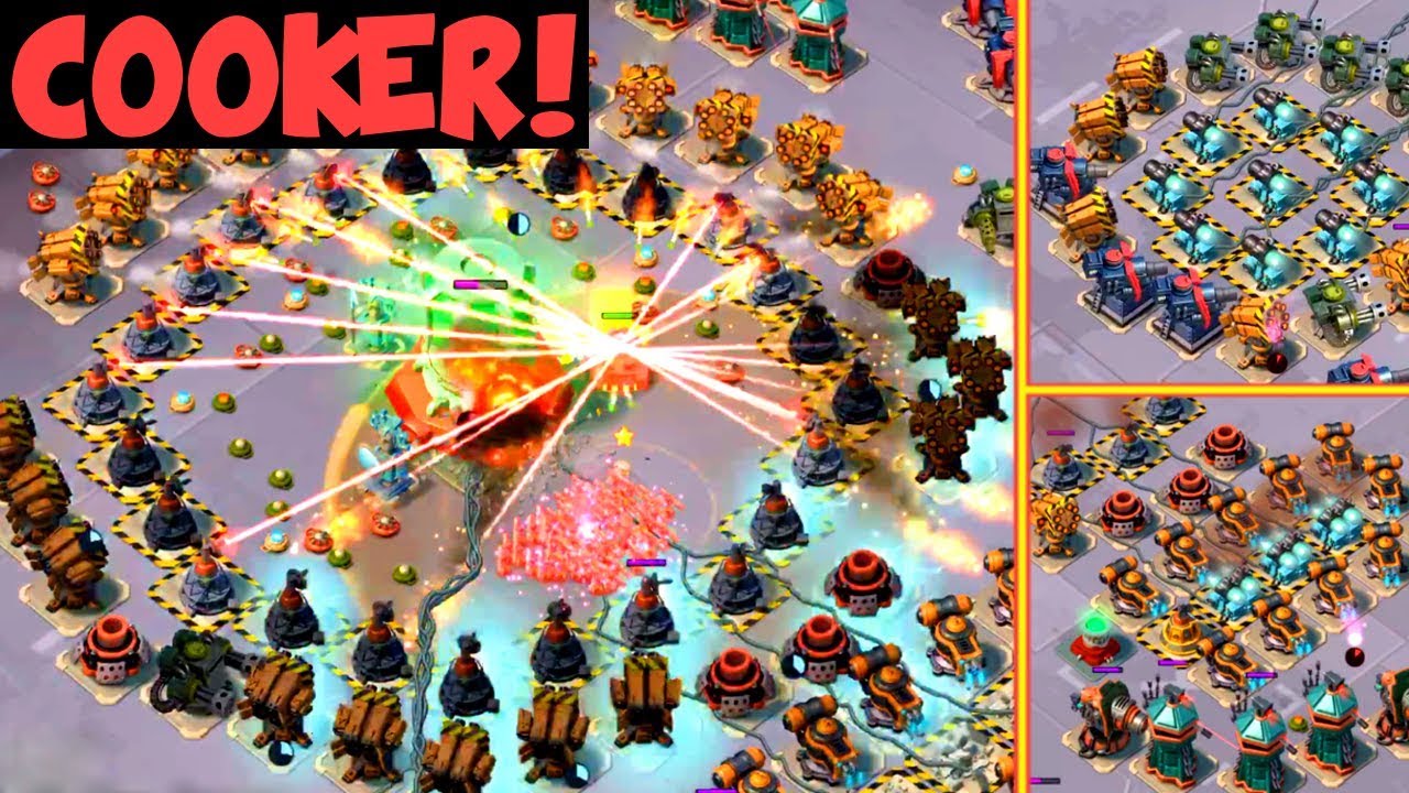 Cooker: Nasty Layout! ✦ Boom Beach