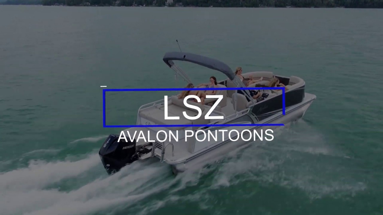 2019 Pontoon Boat AVALON LSZ | Luxury Mid-Range Pontoon