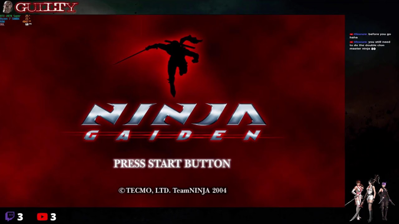 NINJA GAIDEN Hurricane Pack 2 (xemu)
