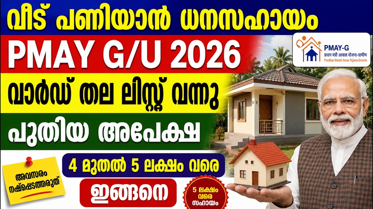 Financial Assistance to Build a House: How to Apply for 4 to 5 Lakhs | PM Awas Yojana 2026