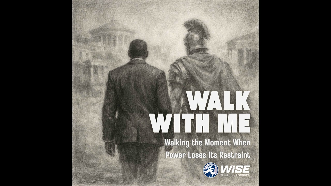 Walk With Me: Between Pericles and Sicily: Walking the Moment When Power Loses Its Restraint