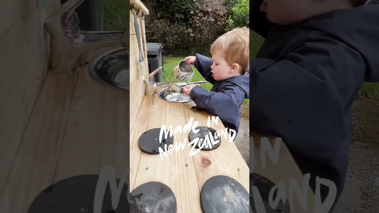 NZ-Made Mud Kitchens for Outdoor Play