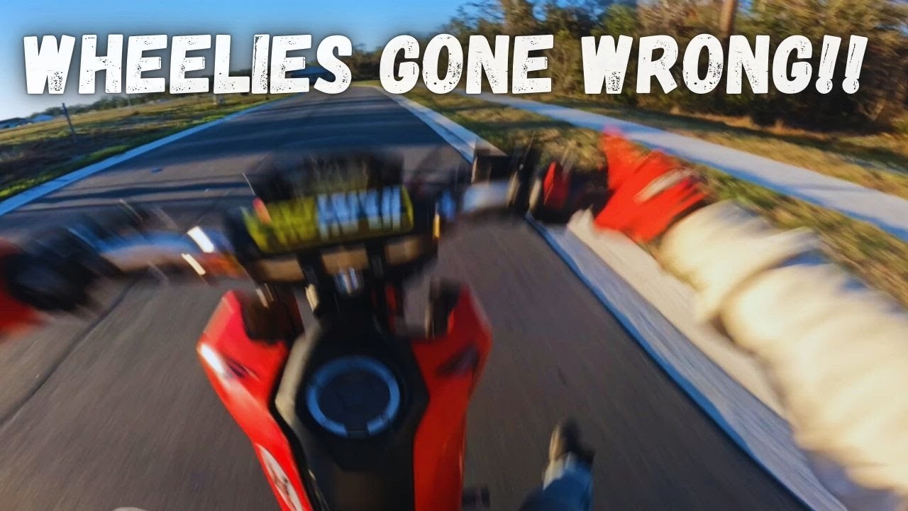 Honda Grom Wheelie Practice (LOT SESSION 1)