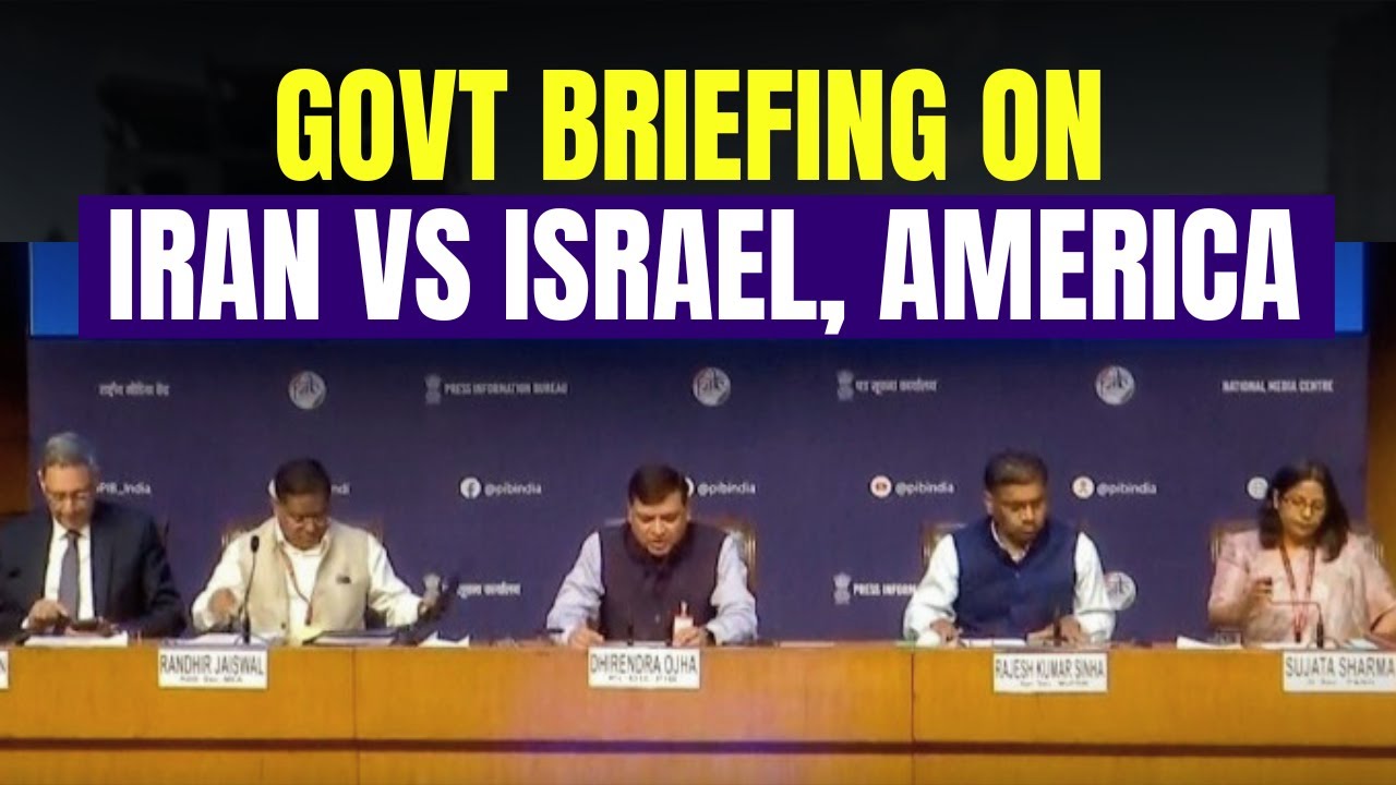 Iran Vs America | Inter-Ministerial Briefing on West Asia Crisis, India Reviews Oil & LPG Supply