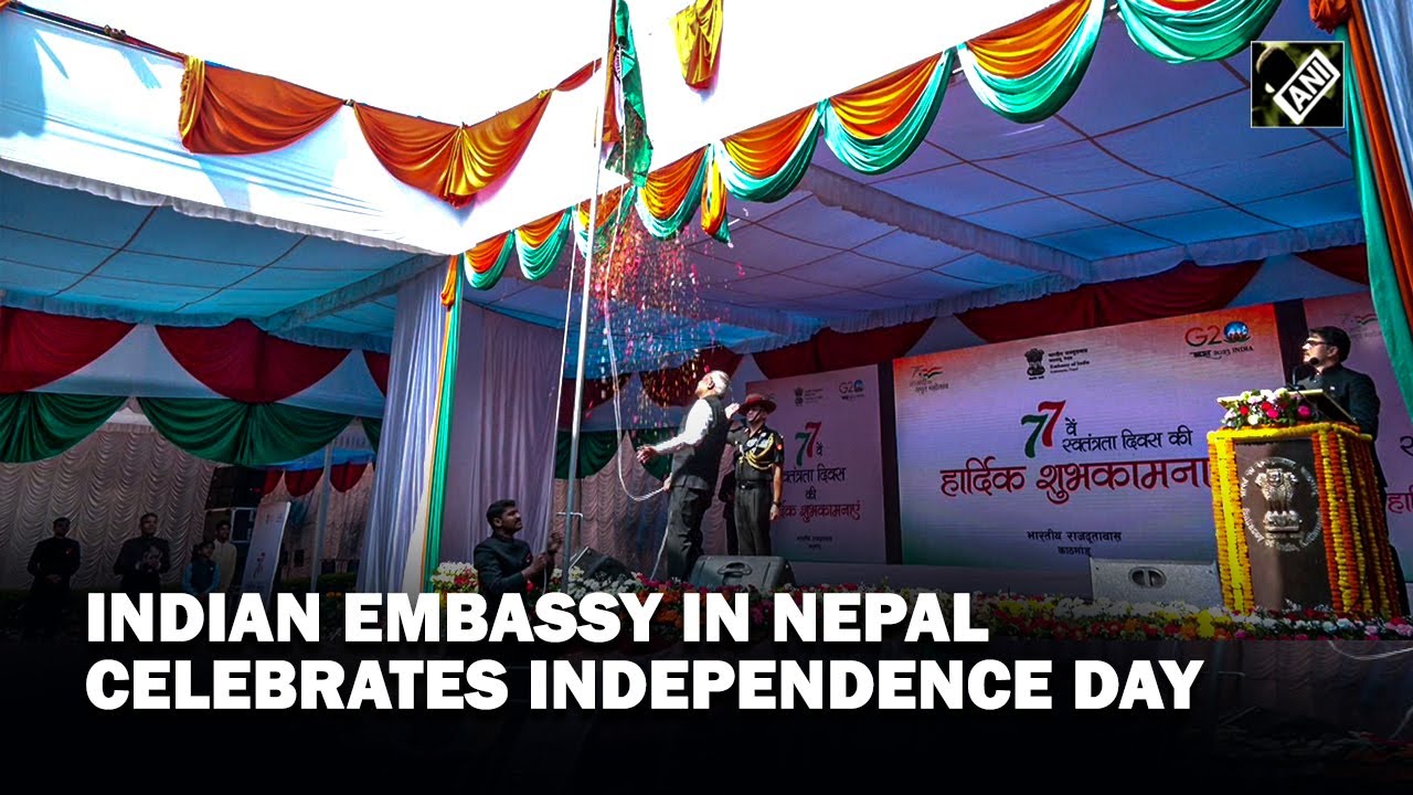 Indian Embassy in Nepal celebrates 77th Independence Day