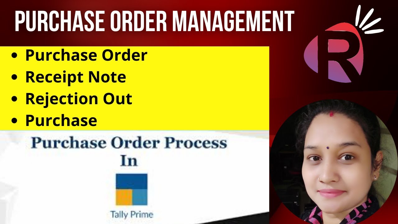 Purchase order management ||Purchase order process in Tally Prime||Tally online class