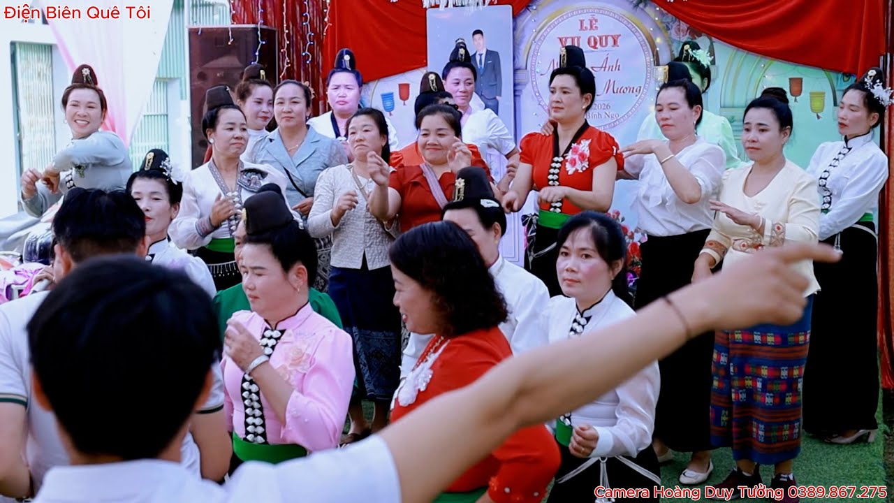 NHẢY MỪNG LỄ VU QUY NGUYỆT ÁNH & VĂN MƯƠNG BẢN NA KHẾNH XÃ THANH NƯA ĐIỆN BIÊN