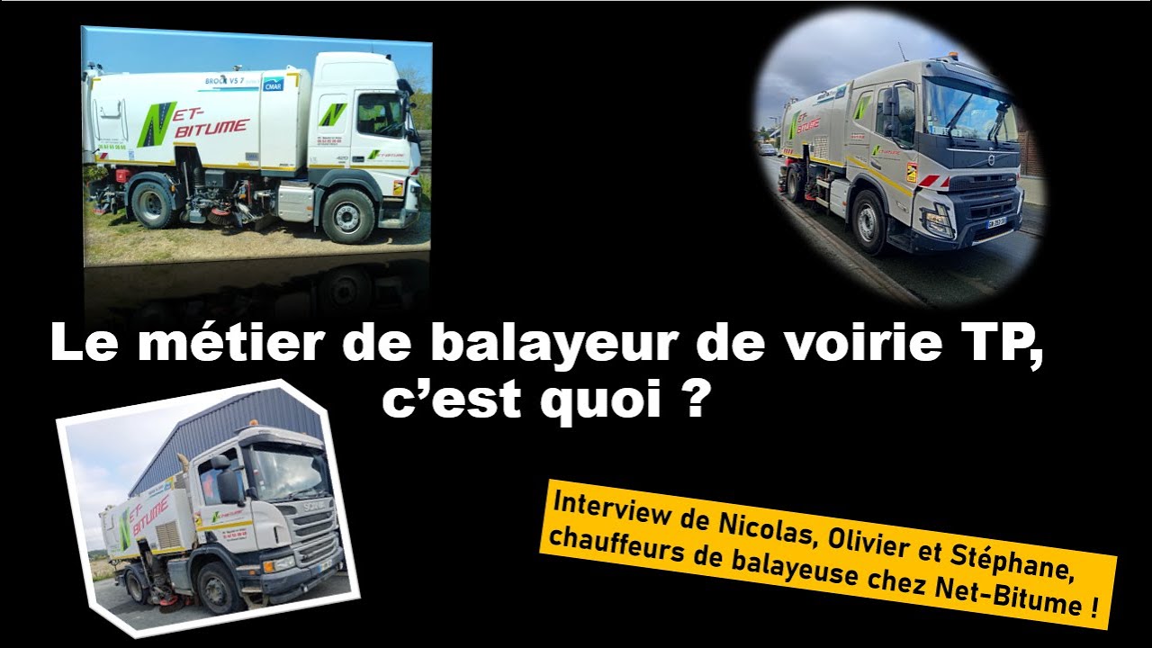 Le métier de balayeur de voirie TP, c'est quoi ?