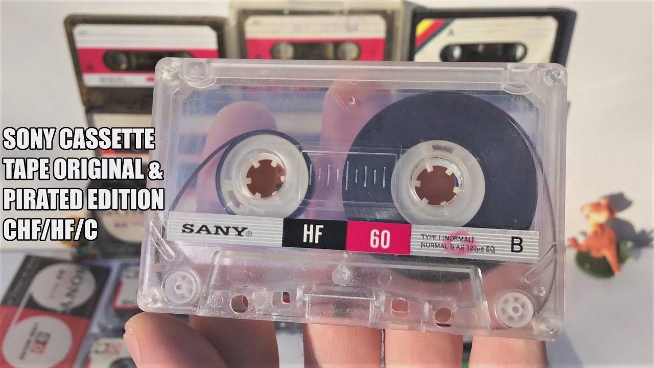 Sony Cassette Tapes Original & Pirated Clones Edition | Sony CHF/HF/C