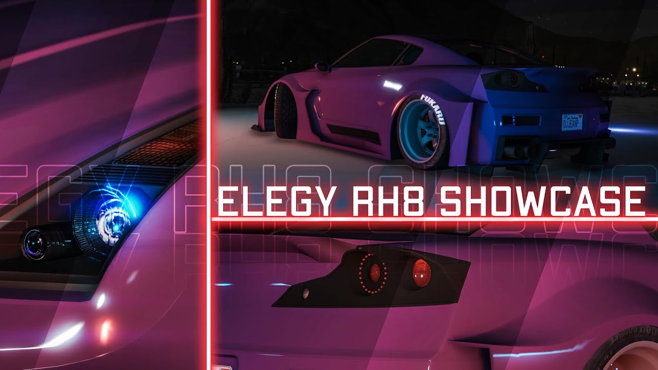 Annis Elegy RH8 Custom Showcase PT. 1 (GTA V Mods Cinematic, Rockstar Editor, 4K)